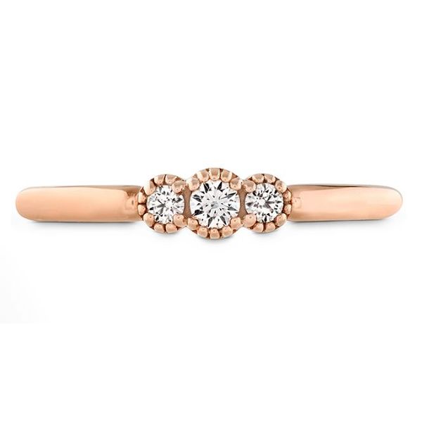 Lady's 18K Rose Gold Hayley Paige Behati Sweetheart Band By Hearts On Fire Orin Jewelers Northville, MI