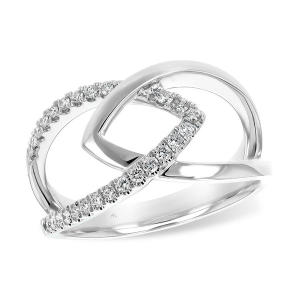 Lady's 14K White Gold Ring w/26 Diamonds Orin Jewelers Northville, MI