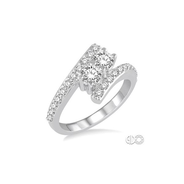 ORIN'S I LOVE YOU COLLECTION - Lady's 14K White Gold Fashion Ring w/24 Diamonds Orin Jewelers Northville, MI