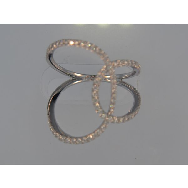Lady's 18K White Gold Ensemble Fashion Ring W/84 Diamonds Orin Jewelers Northville, MI