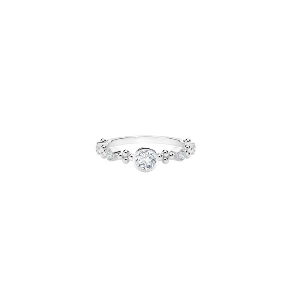 Forevermark Tribute Collection Feminine Diamond Ring Orin Jewelers Northville, MI