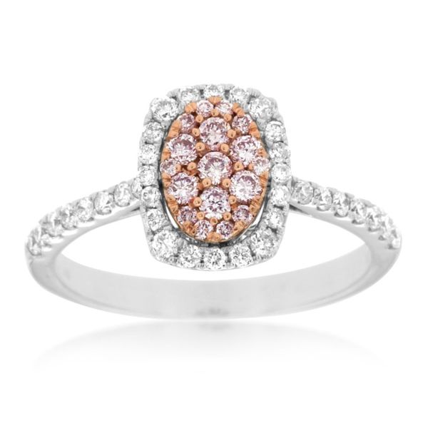 Diamond & Pink Diamond Ring Orin Jewelers Northville, MI