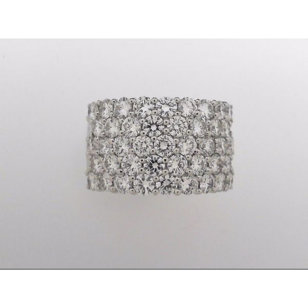 Lady's Platinum Fashion Ring With 43 Diamonds Orin Jewelers Northville, MI