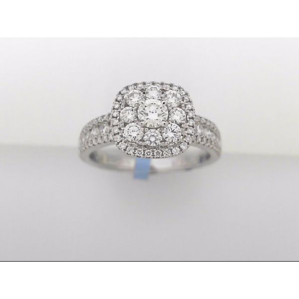 Lady's 18 Karat White Gold Fashion Ring With 92 Diamonds Orin Jewelers Northville, MI