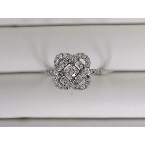 14k White Gold Fashion Ring With 39 Diamonds Orin Jewelers Northville, MI