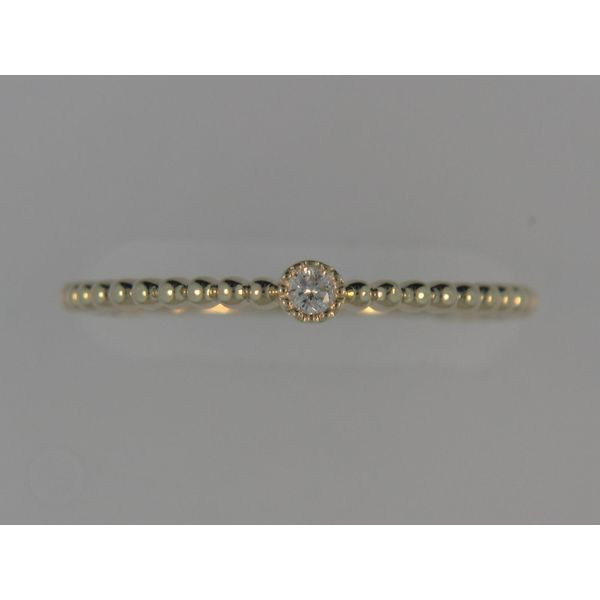 14k Yellow Gold Fashion Ring With 1 Diamond Orin Jewelers Northville, MI