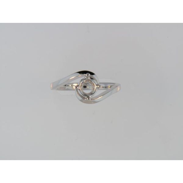 Lady's 14K White Gold Ring Mounting Orin Jewelers Northville, MI