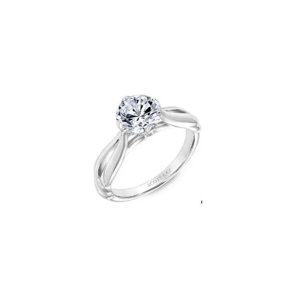 Lady's 14K White Gold Mounting W/33 Diamonds Orin Jewelers Northville, MI