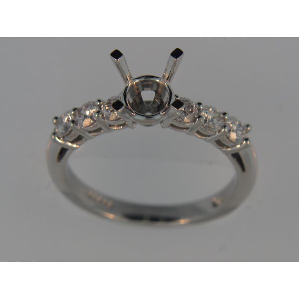 Lady's Platinum Mounting w/6 Diamonds Orin Jewelers Northville, MI