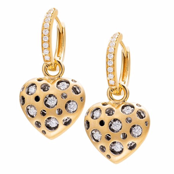 Mirror Diamond Heart Dangles Orin Jewelers Northville, MI