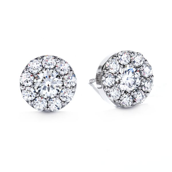 18K White Gold FULFILLMENT Earrings by Hearts On Fire Orin Jewelers Northville, MI