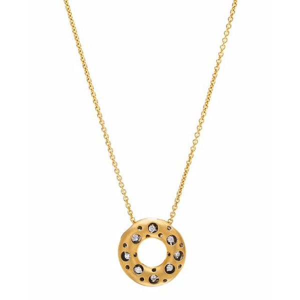 Mirror Circle of Love Diamond Necklace Orin Jewelers Northville, MI