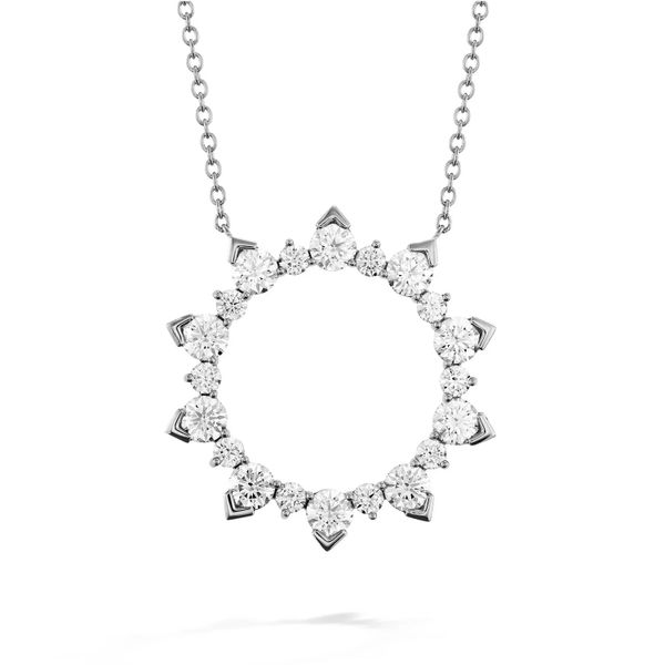 18 Karat White Gold Necklace 20 Diamonds Orin Jewelers Northville, MI
