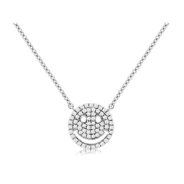 Smiley Face Diamond Necklace Orin Jewelers Northville, MI