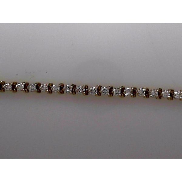 Lady's 14K Yellow Gold Tennis Bracelet w/55 Diamonds Orin Jewelers Northville, MI