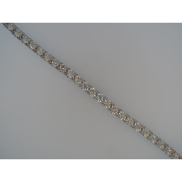 Lady's 14K White Gold Tennis Bracelet w/40 Diamonds Orin Jewelers Northville, MI