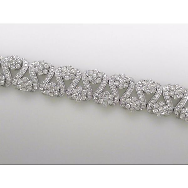 18k White Gold  Bracelet With 480 Diamonds Orin Jewelers Northville, MI