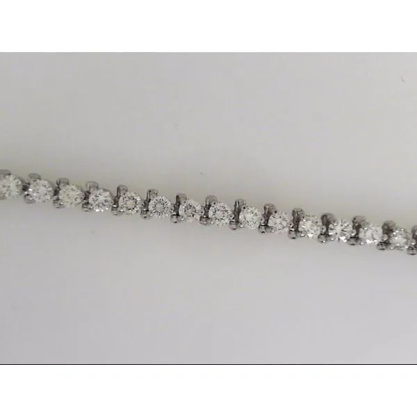 14 Karat White Gold Tennis Bracelet With 49 Diamonds Orin Jewelers Northville, MI