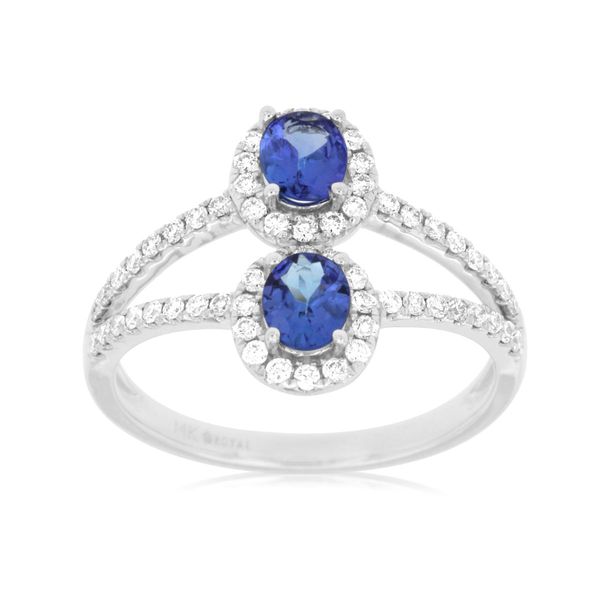 Tanzanite & Diamond Ring Orin Jewelers Northville, MI