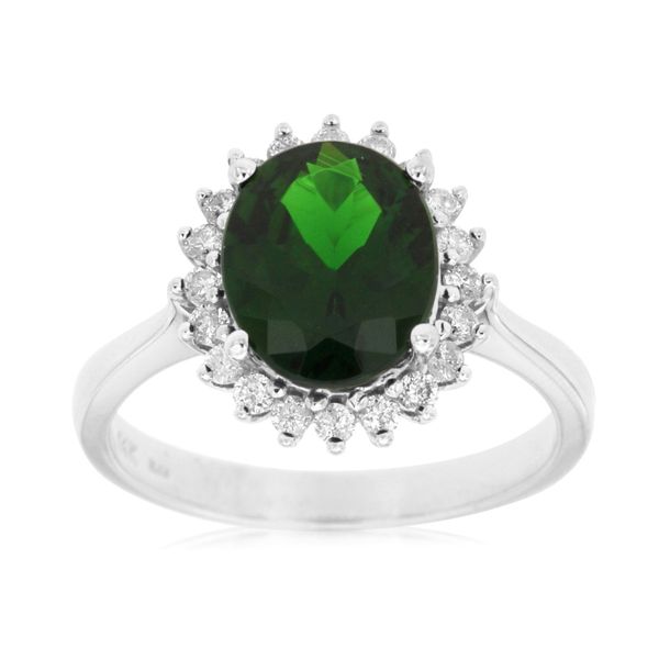 Chrome Diopside & Diamond Ring Orin Jewelers Northville, MI