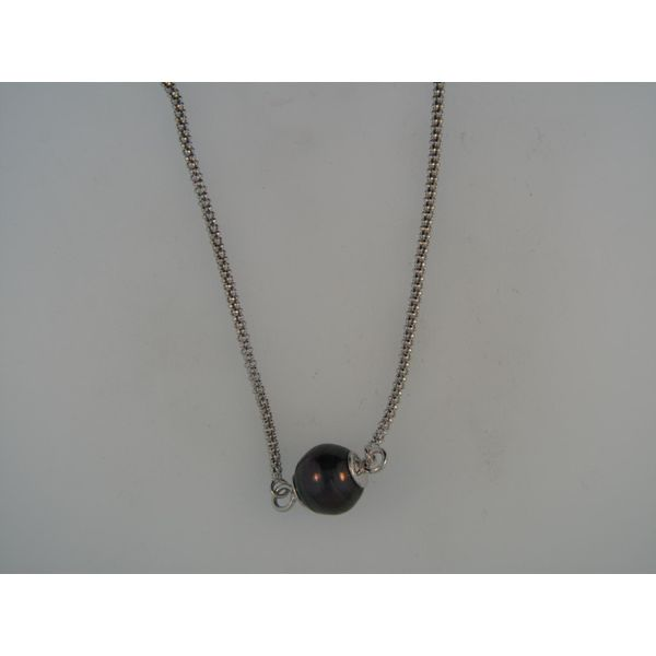Lady's SS Strand w/5 Tahitian Black Pearls Orin Jewelers Northville, MI