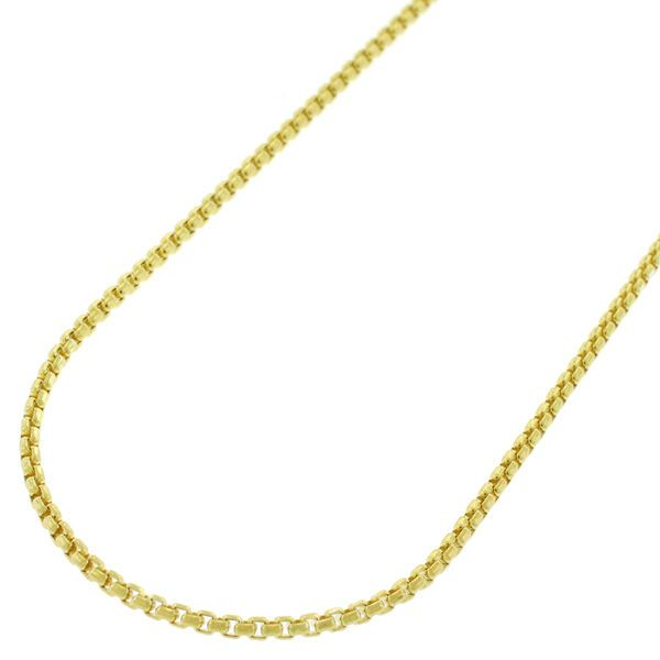 ESTATE - 18K Yellow Gold Box Link Chain Orin Jewelers Northville, MI