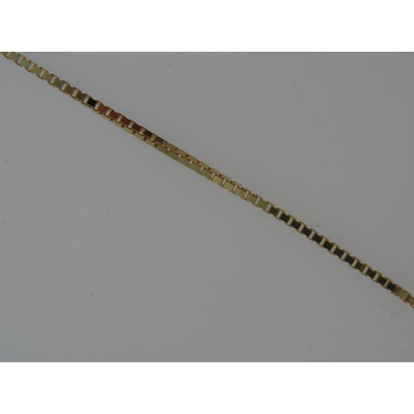 14K Yellow Gold Box Chain Orin Jewelers Northville, MI