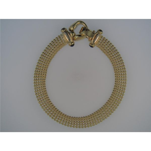 ESTATE - Lady's 18K Yellow Gold Mesh Bracelet Orin Jewelers Northville, MI