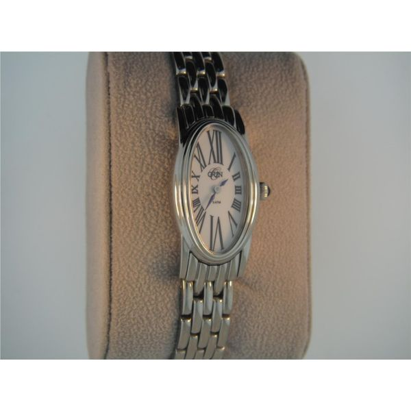 Lady's ORIN Watch Steel w/White Dial Orin Jewelers Northville, MI