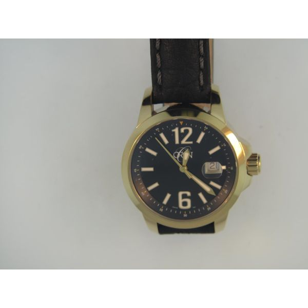 Lady's ORIN Stainless Steel Watch w/Black Dial Orin Jewelers Northville, MI