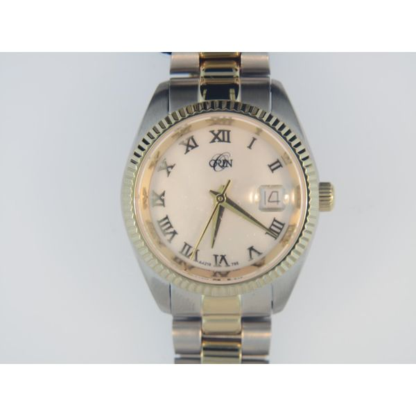 Lady's ORIN Watch, Two Tone Case & Bracelet With Mother-of-Pearl Dial Orin Jewelers Northville, MI