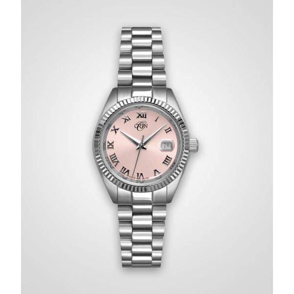 ORIN Watch, Stainless Steel Case/Bracelet With Pink Dial Orin Jewelers Northville, MI