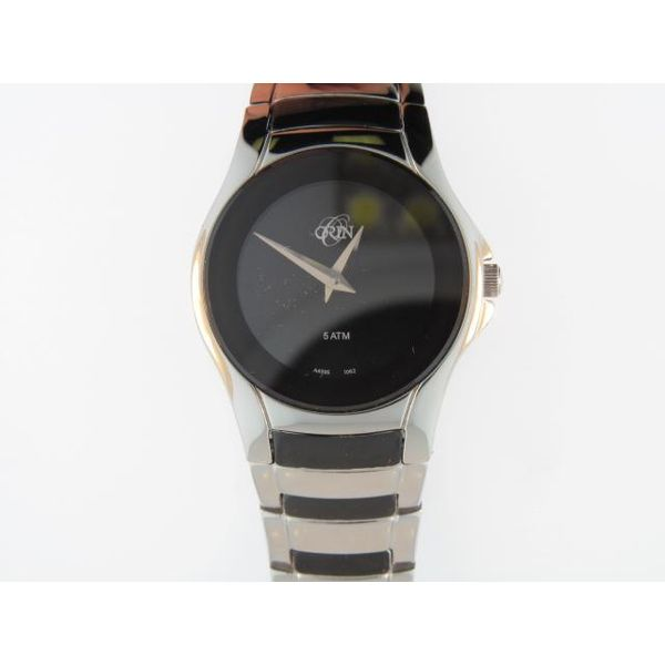 Lady's White Stainless Steel & Black PVD Plating Dress Watch Orin Jewelers Northville, MI