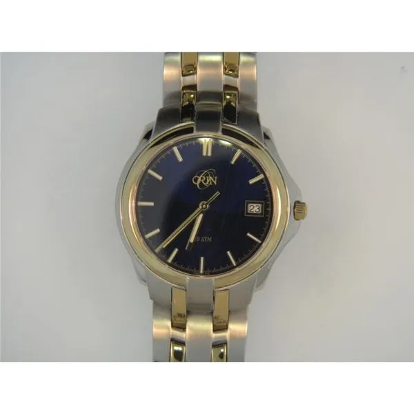 Gent's ORIN Two Tone Watch w/Blue Dial Orin Jewelers Northville, MI