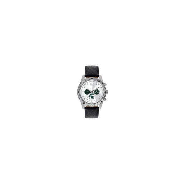 Gent's Michigan State University Letterman Leather Watch Orin Jewelers Northville, MI