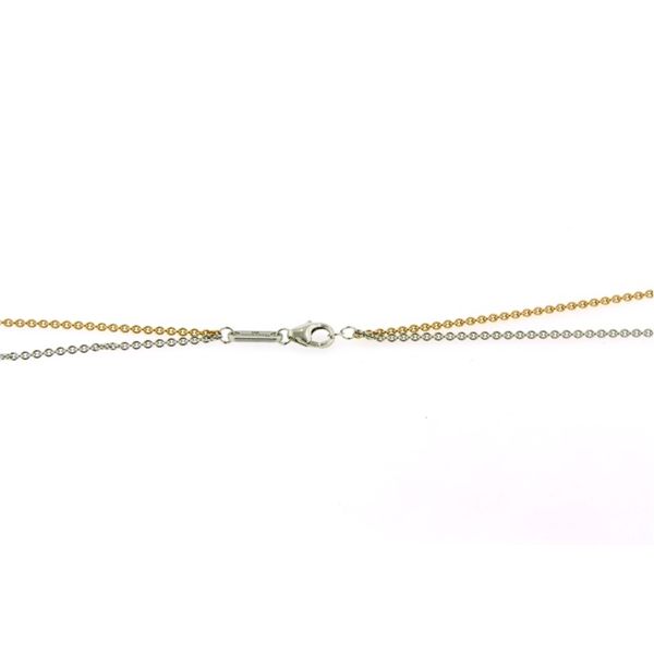 Lady's Two Tone Sterling Silver & Rose Gold Plated Chain Orin Jewelers Northville, MI