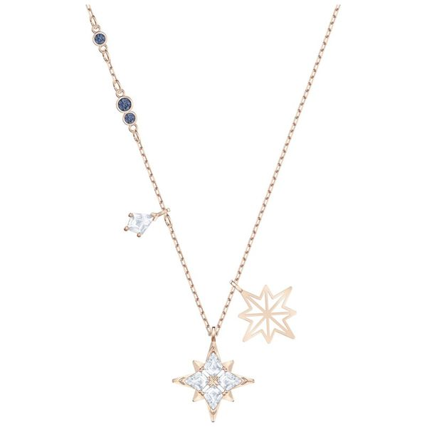 Swarovski Symbolic Star Pendant, White, Rose-gold tone plated Orin Jewelers Northville, MI