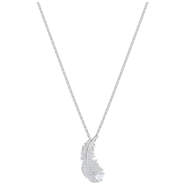Swarovski Nice Necklace, White, Rhodium plated Orin Jewelers Northville, MI