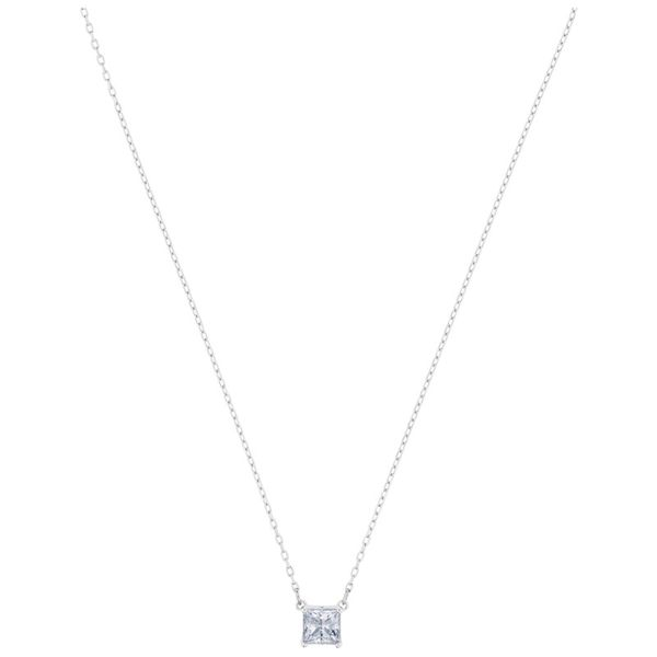 Swarovski Attract Necklace, White, Rhodium plated Orin Jewelers Northville, MI