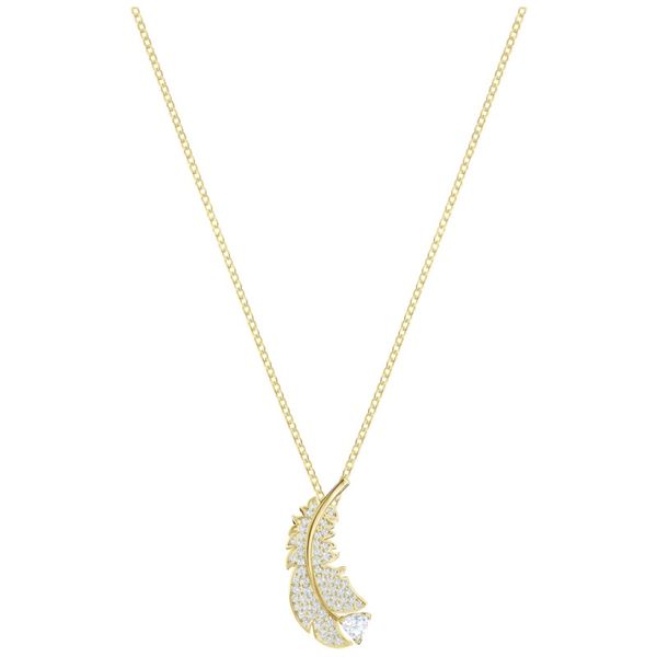 Swarovski Nice Necklace, Gold-tone plated Orin Jewelers Northville, MI