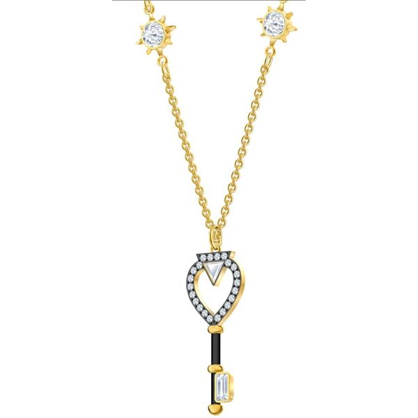Swarovski Tarot Magic Necklace, Gold-tone plated Orin Jewelers Northville, MI