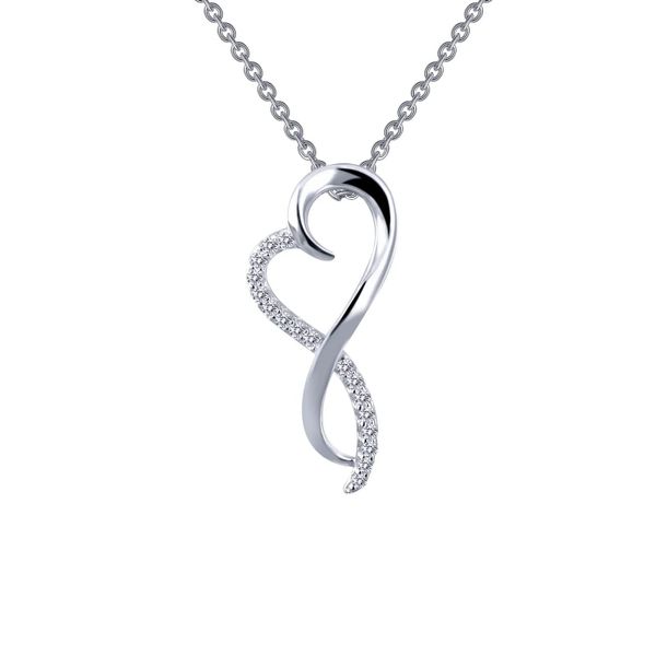 Sterling Silver Infinity Heart Pendant Orin Jewelers Northville, MI