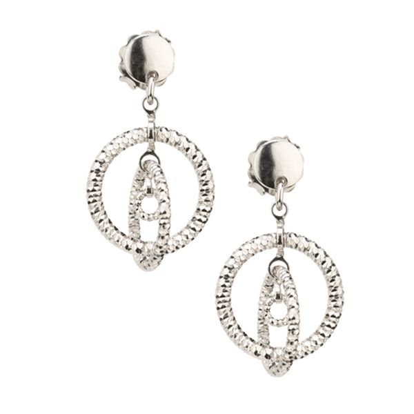 Lady's SS Sparkle Connections Earrings Orin Jewelers Northville, MI