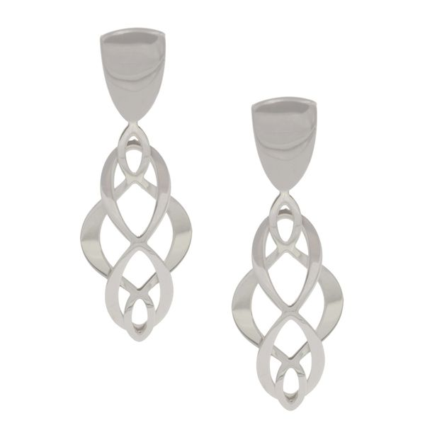 Celtic Swirl Earrings By Frederic Duclos Orin Jewelers Northville, MI