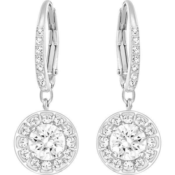 Swarovski Attract Light Pierced Earrings, White Orin Jewelers Northville, MI