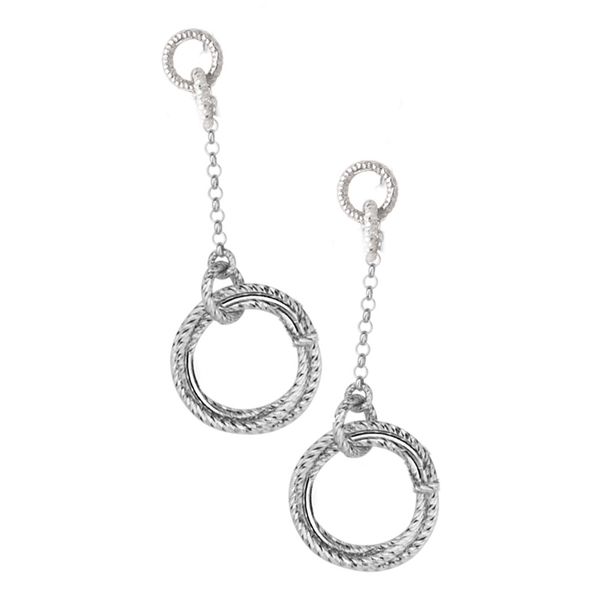 Sterling Silver Love Knot Earrings Orin Jewelers Northville, MI