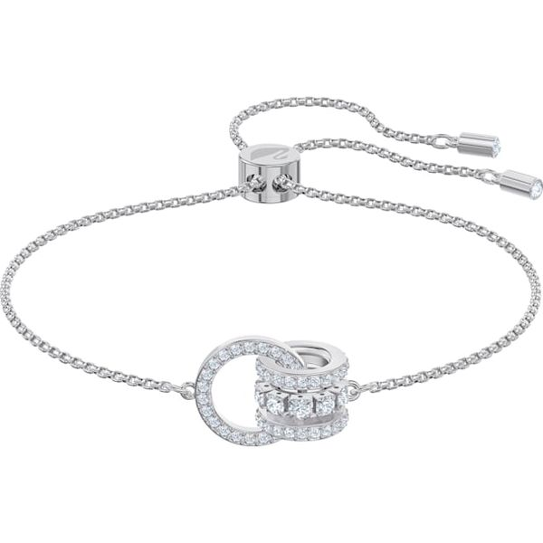 Swarovski Further Bracelet, White Orin Jewelers Northville, MI