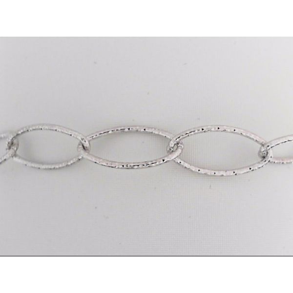 Sterling Silver Open Oval Link Bracelet Orin Jewelers Northville, MI