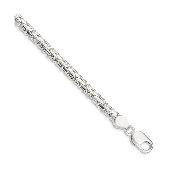 Sterling Silver Bracelet, Length 7.5