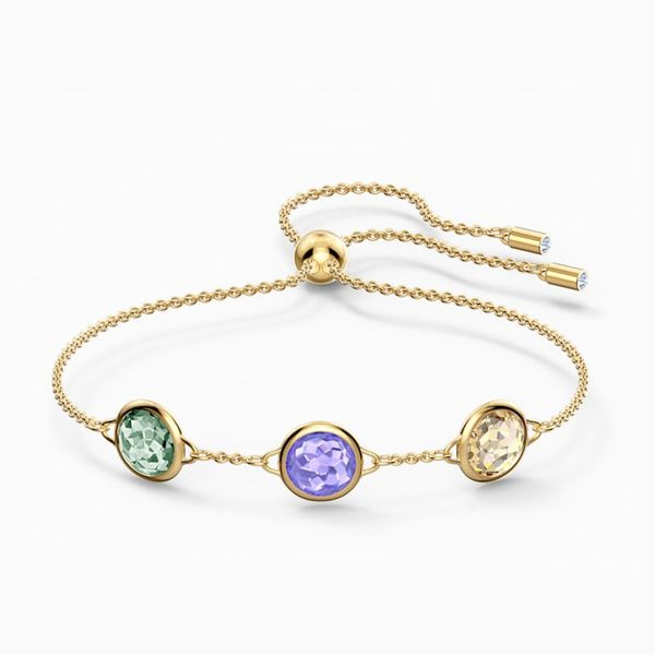 Swarovski Tahlia Bracelet, Multicolored, Gold-tone plated Orin Jewelers Northville, MI